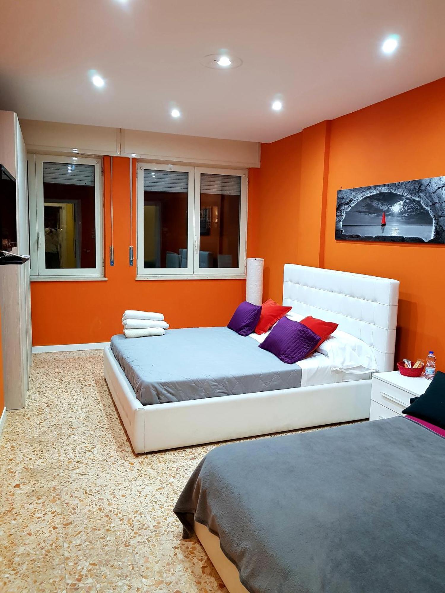 B&B Centralstationhouse Nápoles Habitación foto